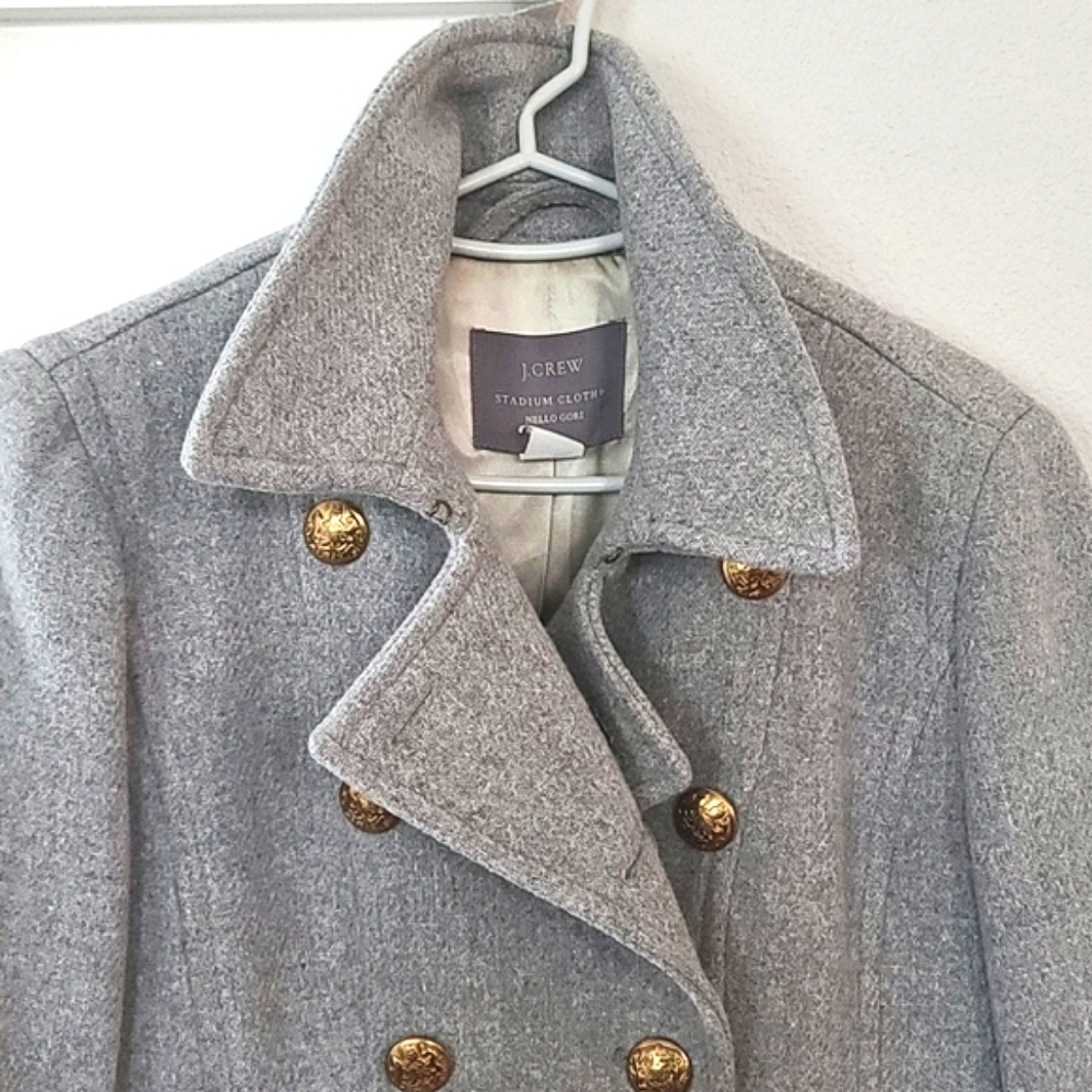 10/4 JCREW PEACOAT